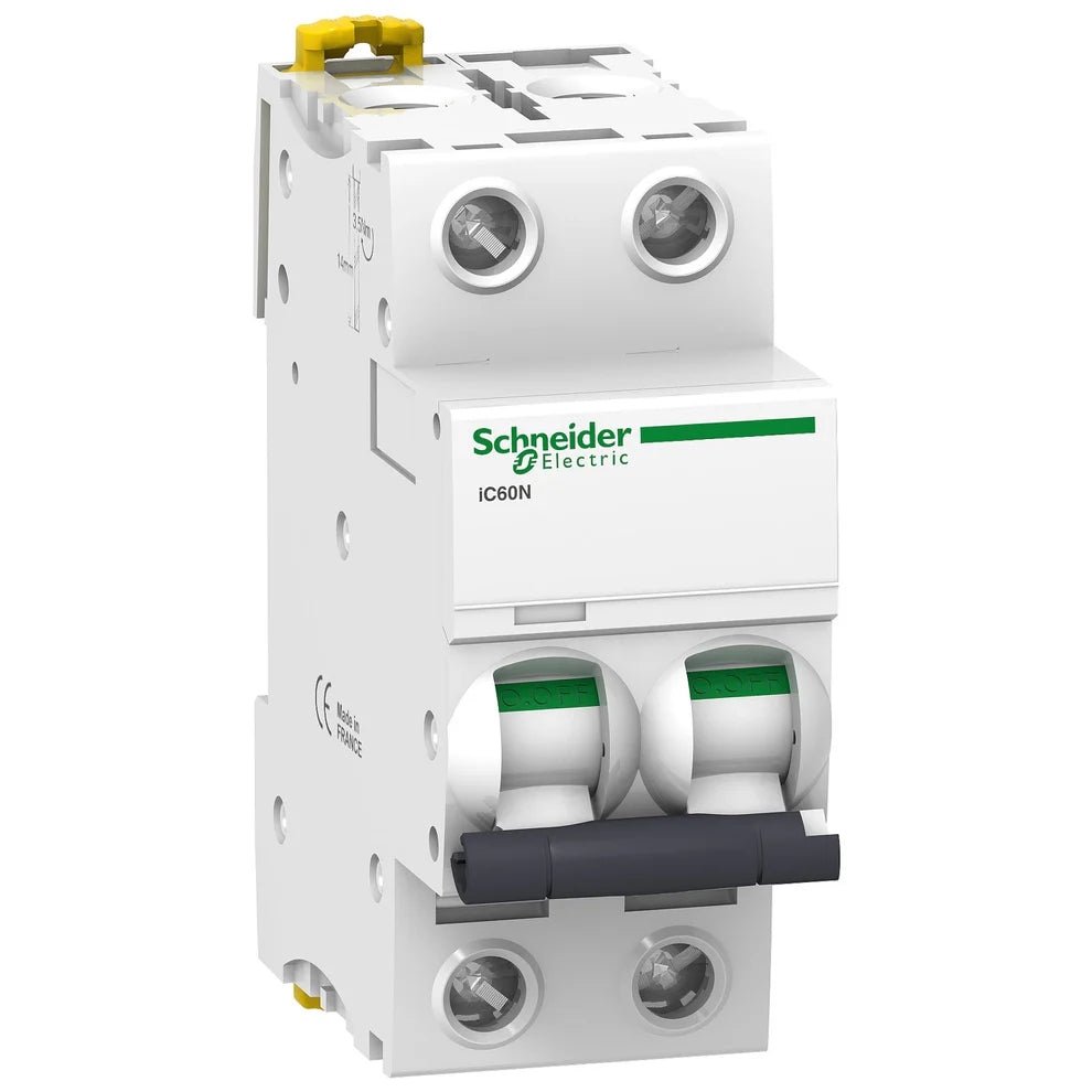 Schneider AC MCB Circuit Breakers IC60N Model 2-63Amp