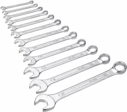 CROME VANADIUM Combination Spanner Set/flat Pana Set