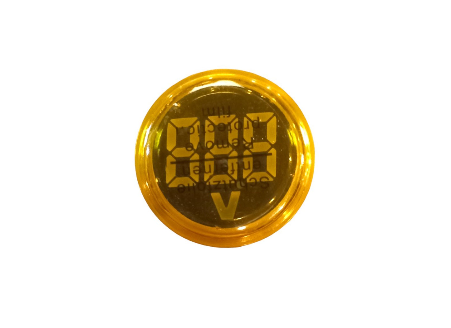 Sara DB Panel Lights 23mm Round with Volt display