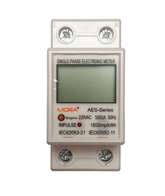 Mora Single Phase Energy Meter Kwh