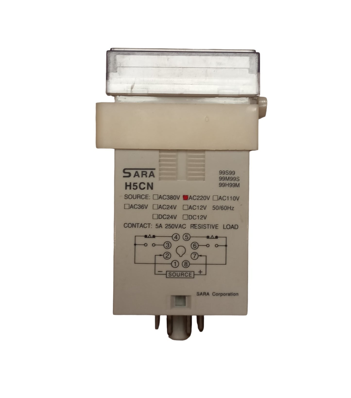 Hour & Digital Meter