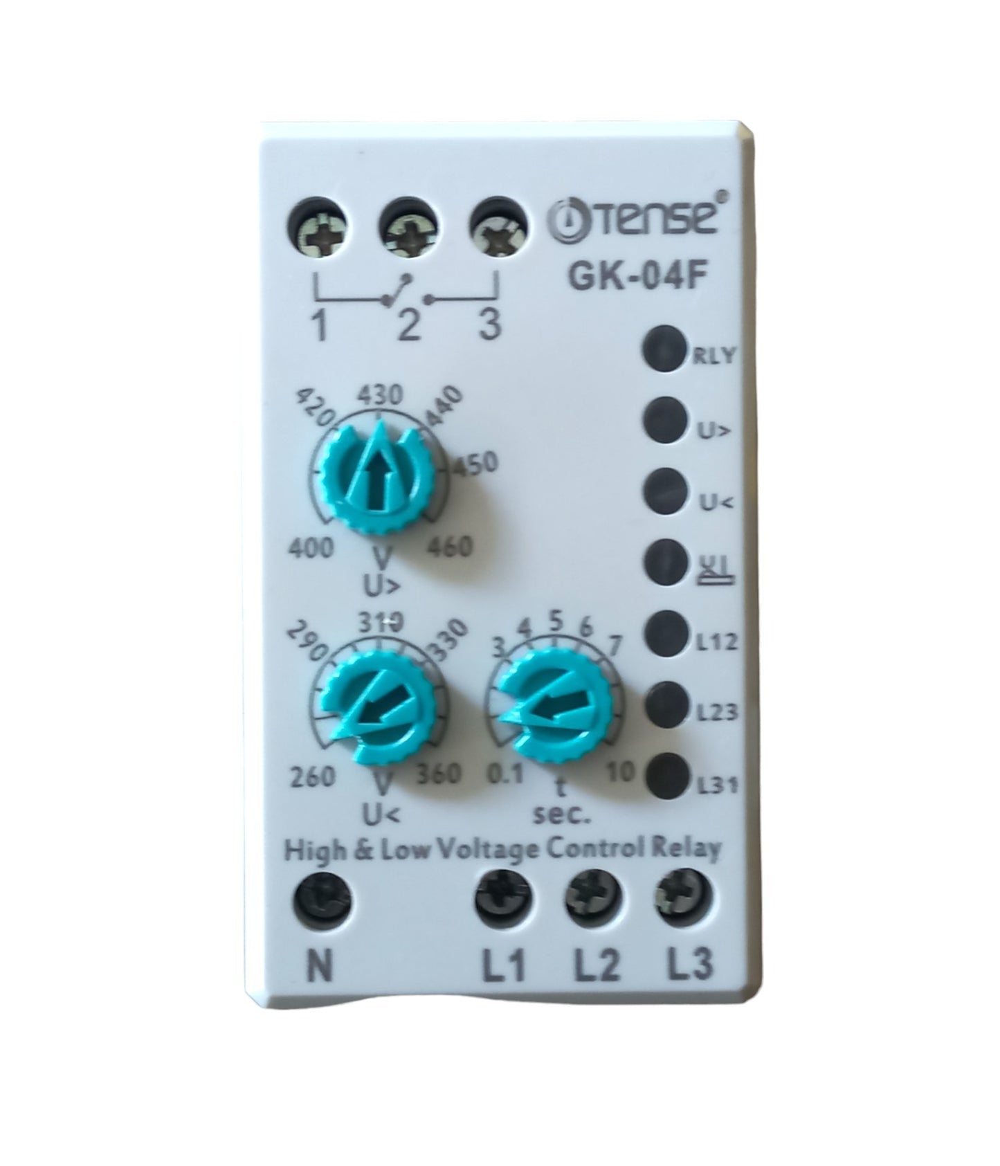 Tense Phase Sequence High & Low Voltage Control Relay