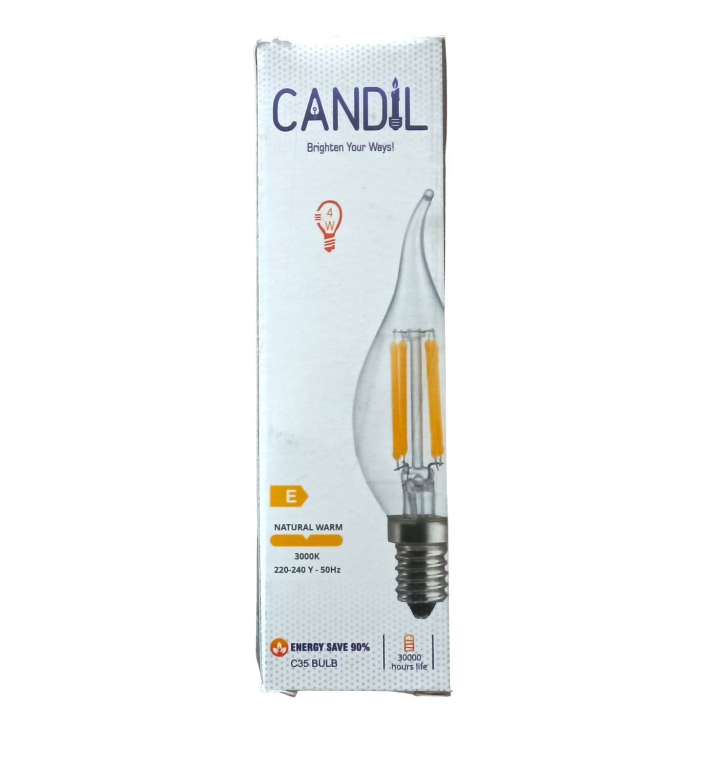 Candle LED Filament Bulb