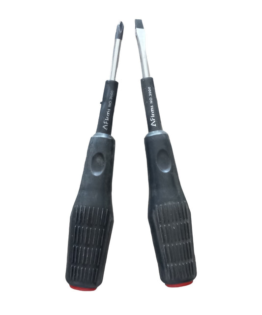 Screw Driver Single & 4 Fase Black High Quality (+ & -)