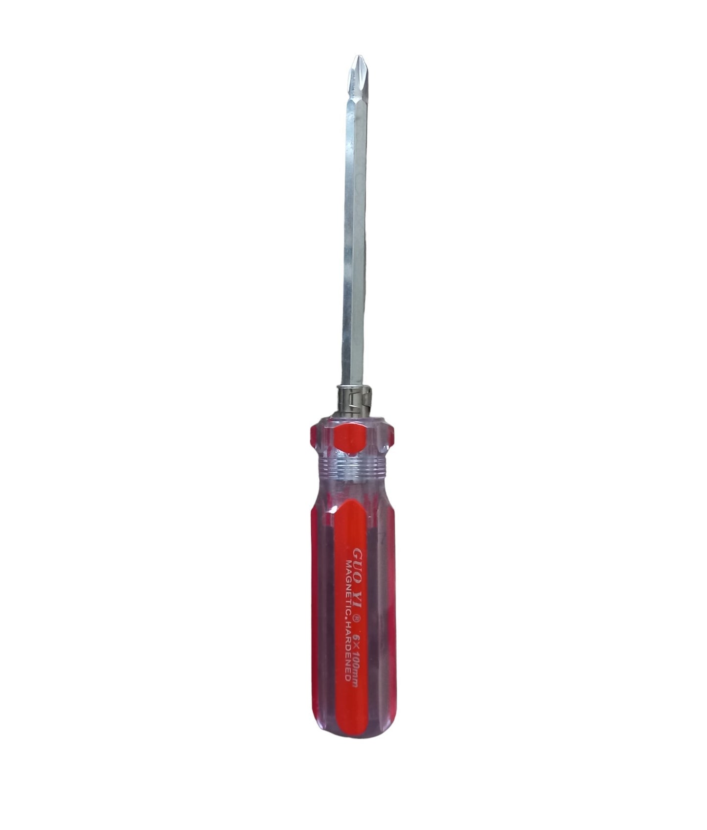 Screw Driver 2 in 1 Big & Small Red & Black Double Head Screwdriver (+ & -)