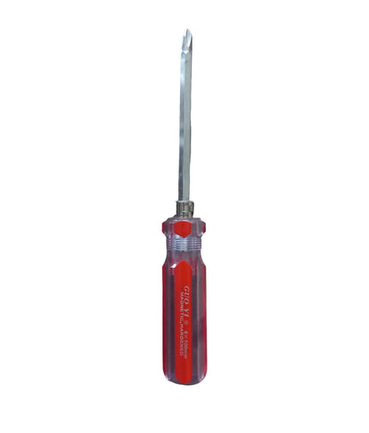 Screw Driver 2 in 1 Big & Small Red & Black Double Head Screwdriver (+ & -)