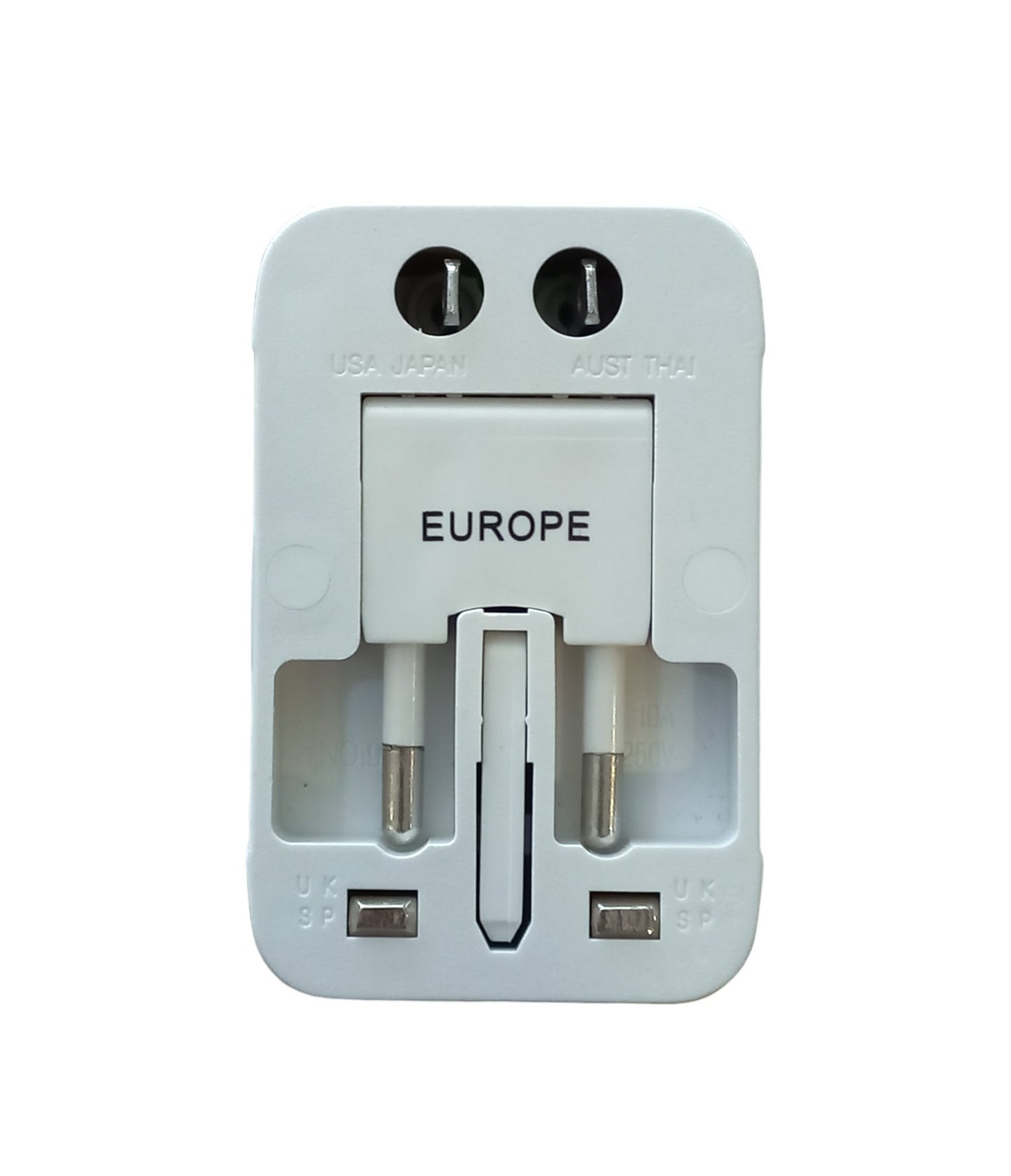 Multi Shu | Multi Plug Universal Euro Adaptor Plug 3 in 1 Legs