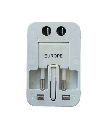 Multi Shu | Multi Plug Universal Euro Adaptor Plug 3 in 1 Legs