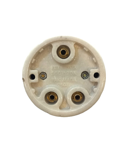 Old Button On/Off Old Style Porciline