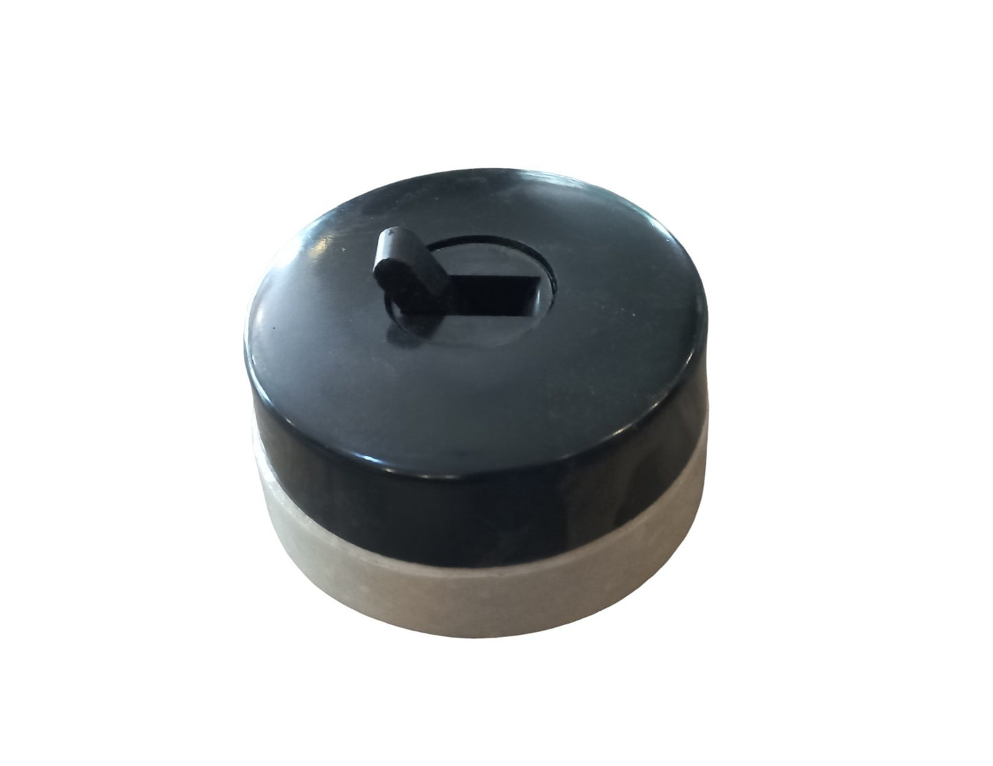 Old Button On/Off Old Style Porciline