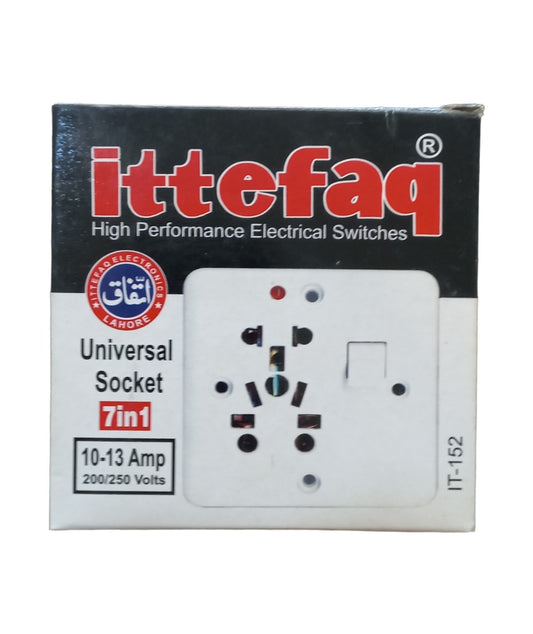 Ittefaq Light Plug Multi-Universal Socket