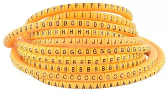 Cable Tags Alphabets for Wire 2.5mm4mm to 6mm in Pakistan (A-Z)