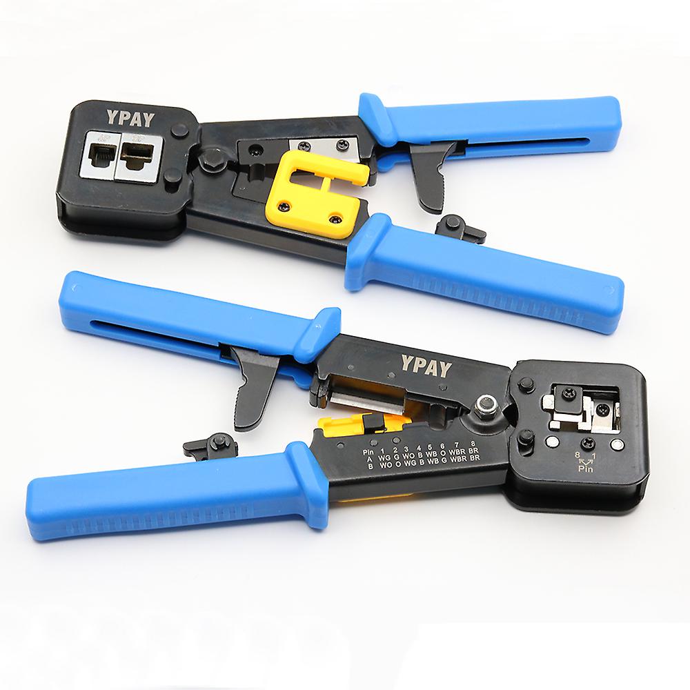Network crimping pliers SWTP003 for plug-in connectors (RJ45/RJ12 8P/6P/4P)