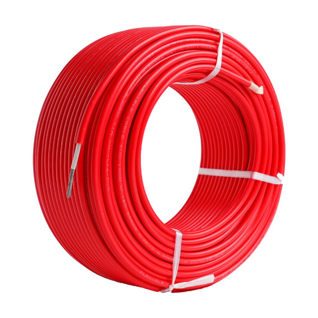 Fast Dc UPVC TIN Coated Solar Cable per feet