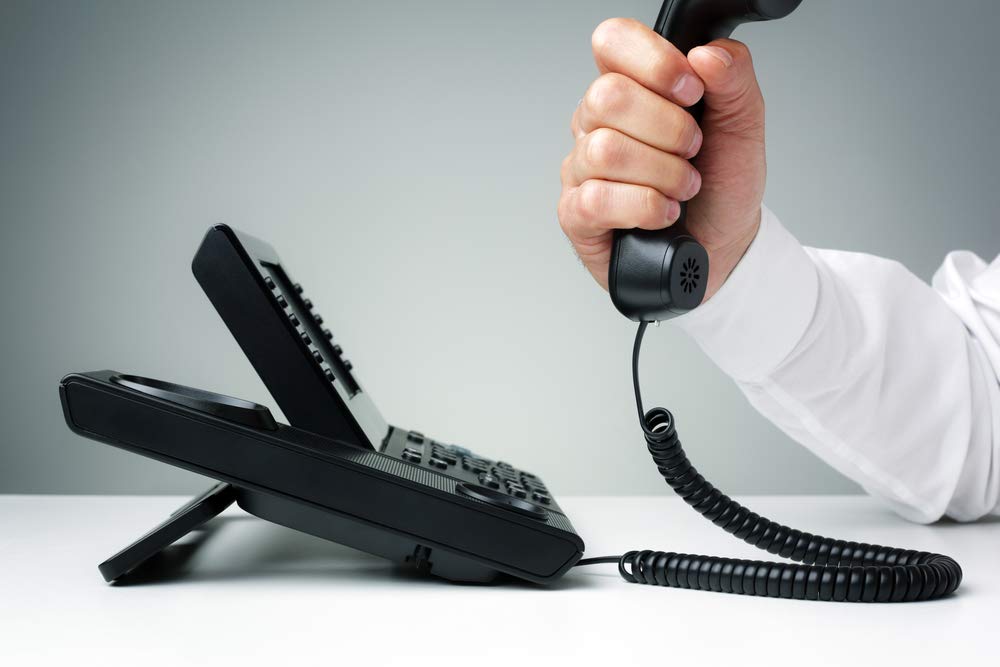 Telephone Cord, telephone Reciver cable Phone Cord,Handset Cord, Black & White Color Universally Compatible