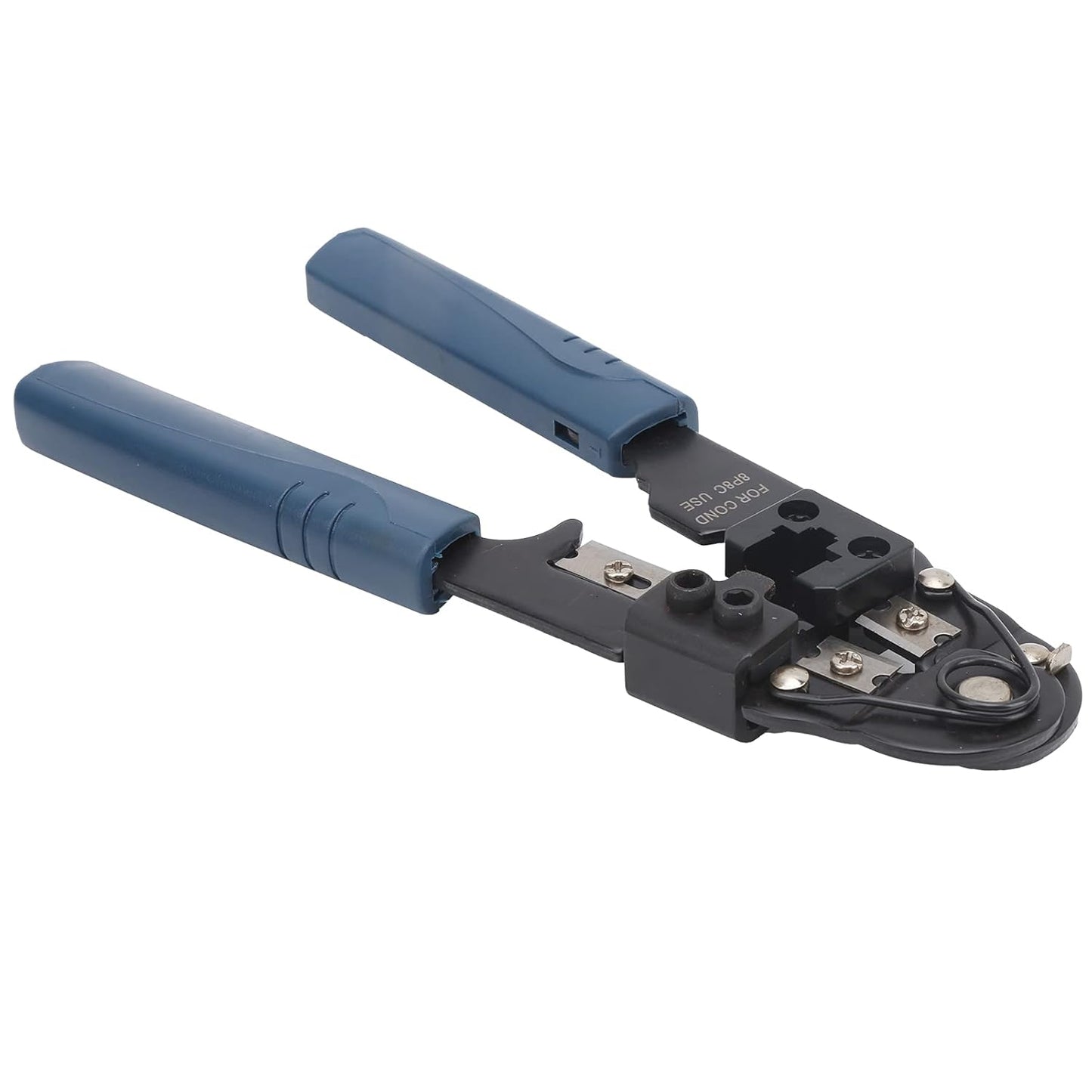 Wire Clipping Plier Cat-6/RJ45 Wire Crimping Tool Ergonomic Design for Trim Conventional Cables for RJ45 (8 Cores)