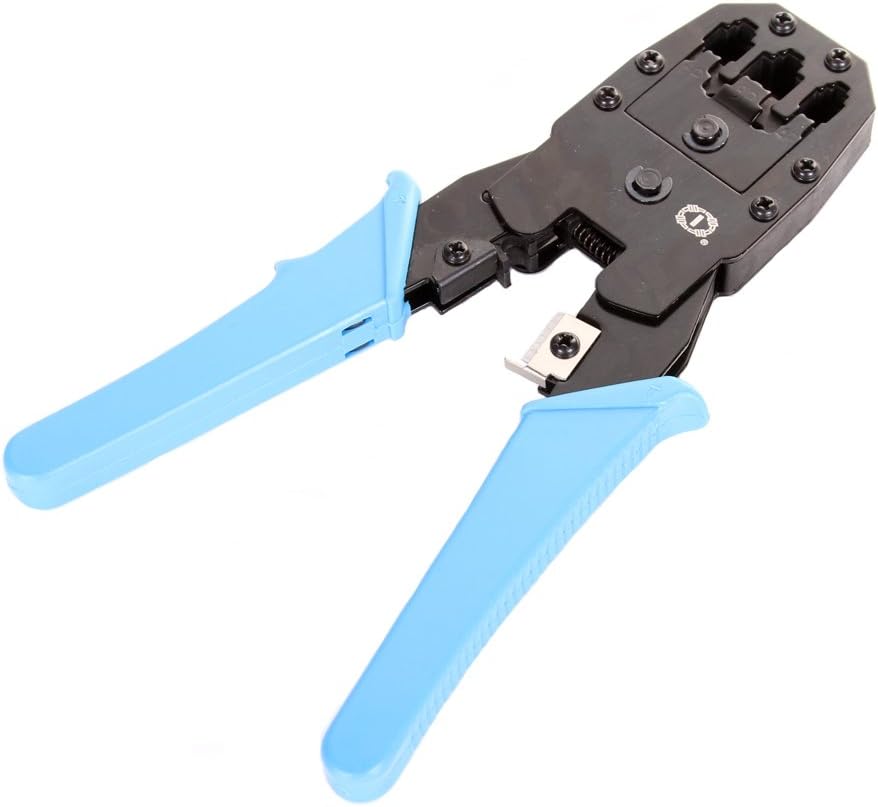 3-in-1 Network Crimper Plier RJ11/RJ12/RJ45 4P4C Lan Cable Modular Crimping Plier Tool