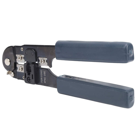 Cliping Pliers, Safe Reduce Fatigue Firm Grip Fits Palm Telecommunications Connector Pliers for Crimping--Crimping Plier