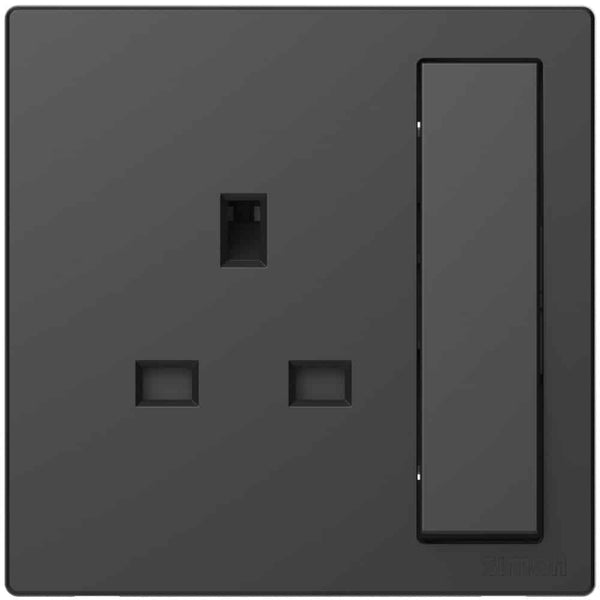 Simon 1G BS Switched Socket M3-Series