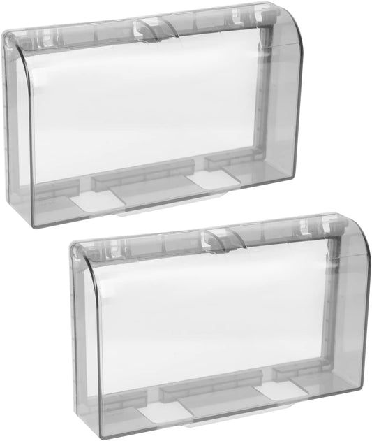 WaterProof Cover for Double size Switchboards High Quality (Transparent) Big Size