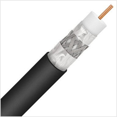 RG-6 1.0 MM (BLACK) CU CLAD - Coil