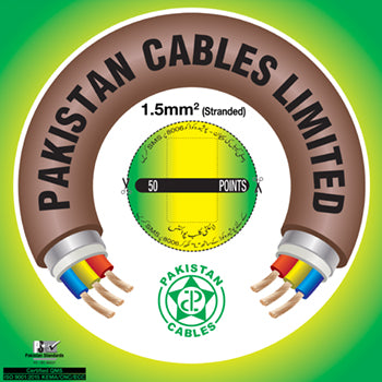 Pakistan Cable 1×1.5 MM² 450/750 V (Standard)