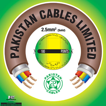 Pakistan Cable 1×2.5 MM² 450/750 V (Solid)