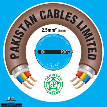 Pakistan Cable 1×2.5 MM² 450/750 V (Solid)