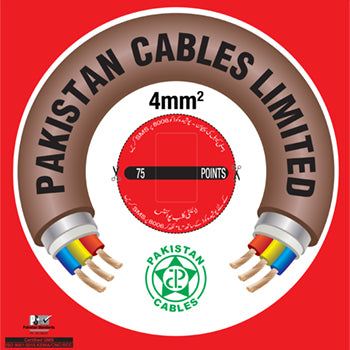 Pakistan Cable 1×4 MM² 450/750 V