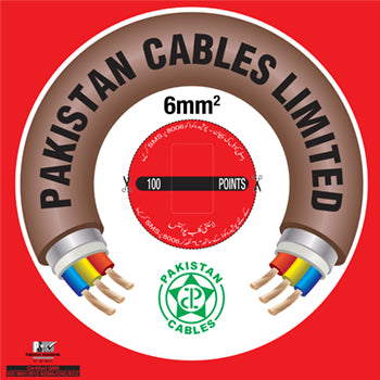 Pakistan Cable 1×6 MM² 450/750 V