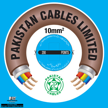 Pakistan Cable 1×10 MM² 450/750 V