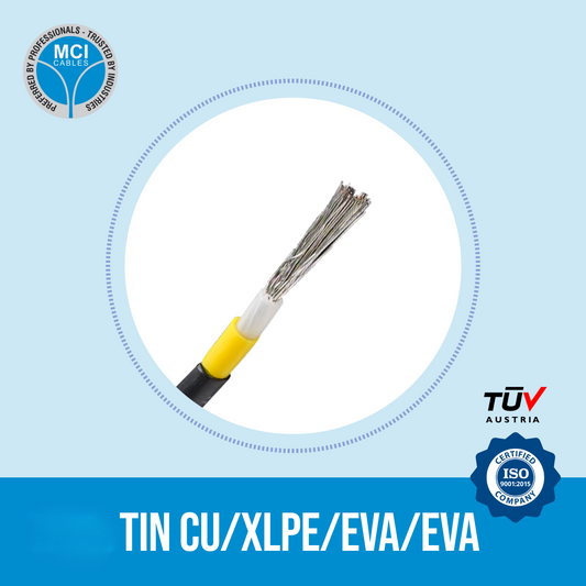 MCI DC TIN COATED UPVC PVC SOLAR CABLE PER FEET