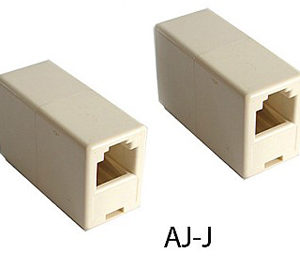 jointer Duplex Modular all Female Jacks For RJ11 / RJ12 / RJ45 for telephone & Internet
