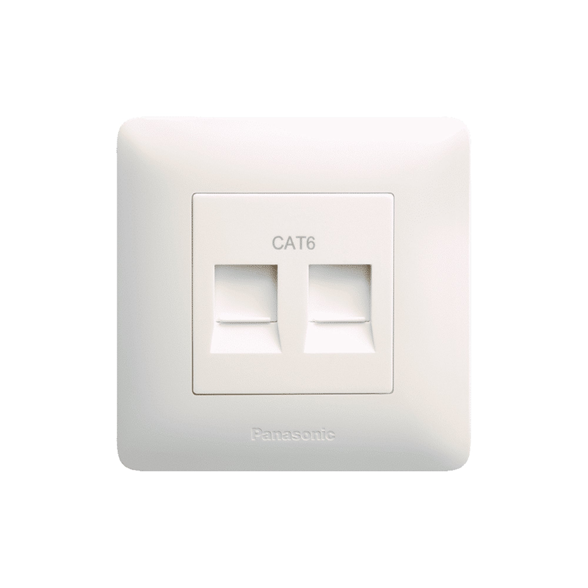 Socket Cat6 Panasonic (SIMPLUS) - 2 Gang - Data Socket - CAT6 - RJ45 – HAQ ELECTRIC