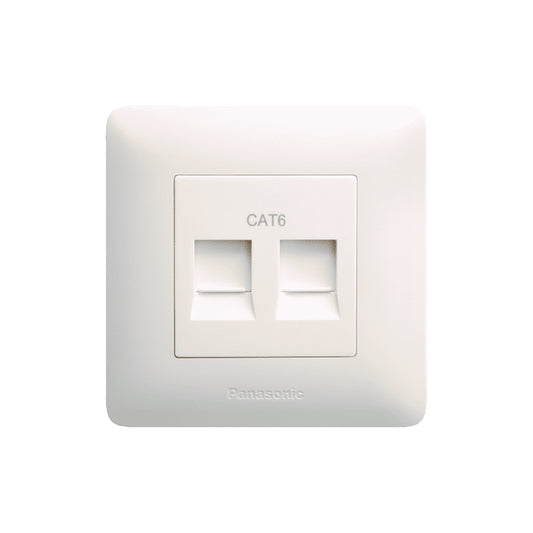 松下2G数据插座，CAT6 RJ45