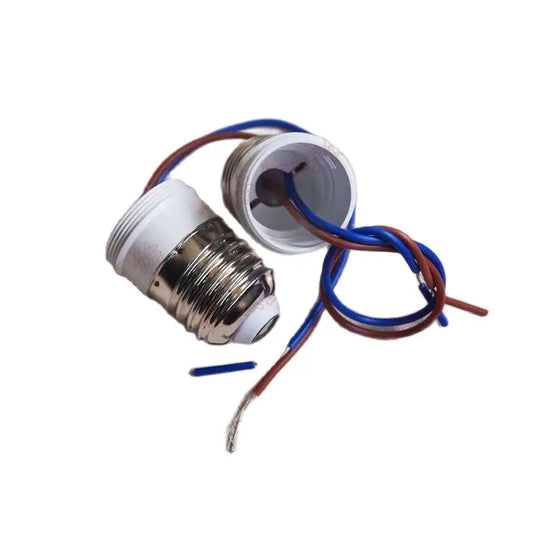 E27 Lead Power Lamp Holder 220V E27 Lamp Holder Screw to wire extension option
