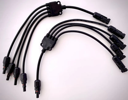 Mc4 Solar Panel Multi face Connector 4 face Solar Connector