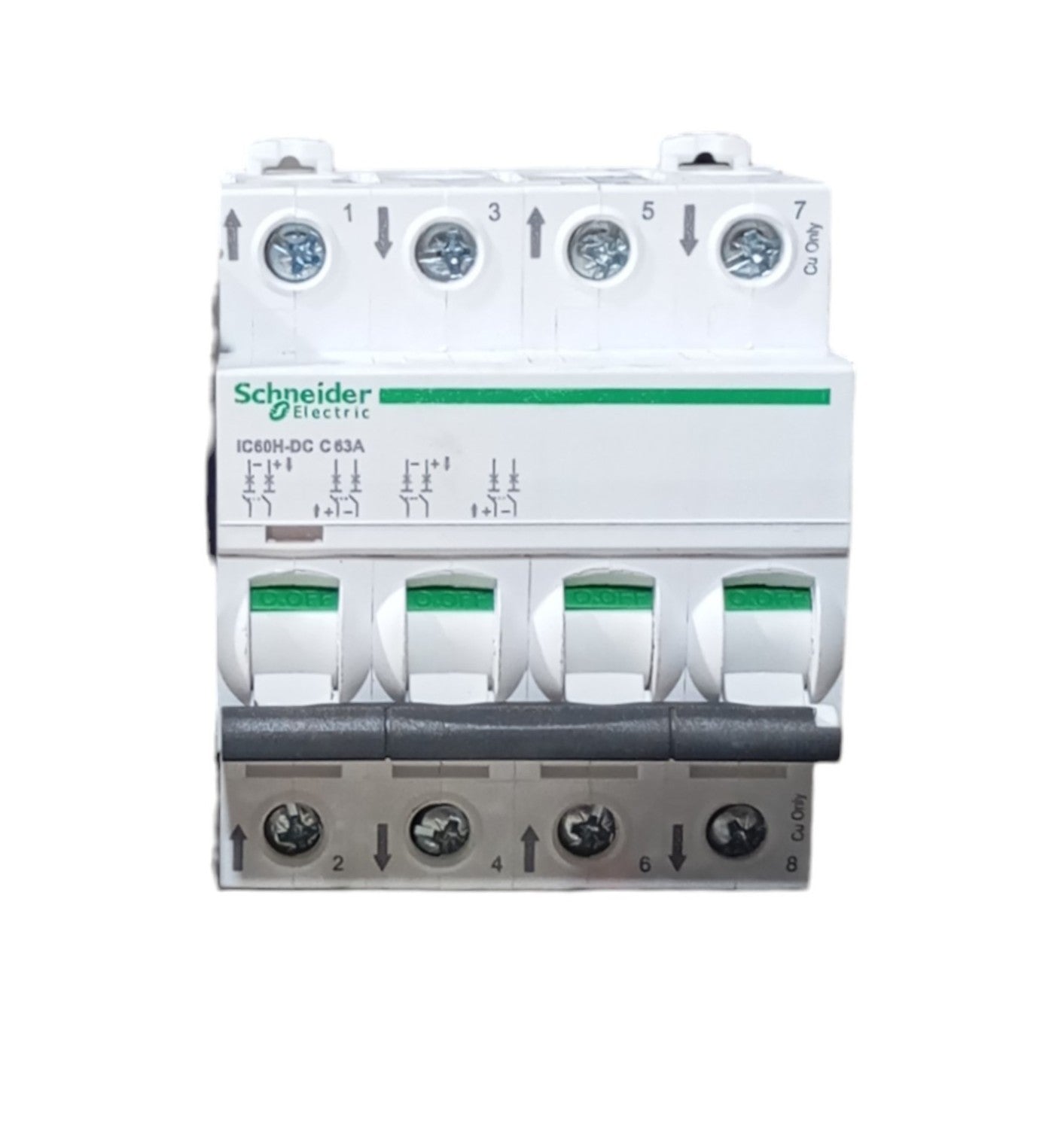 Schneider AC MCB  Circuit Breakers DOMAE Model 2-63Amp