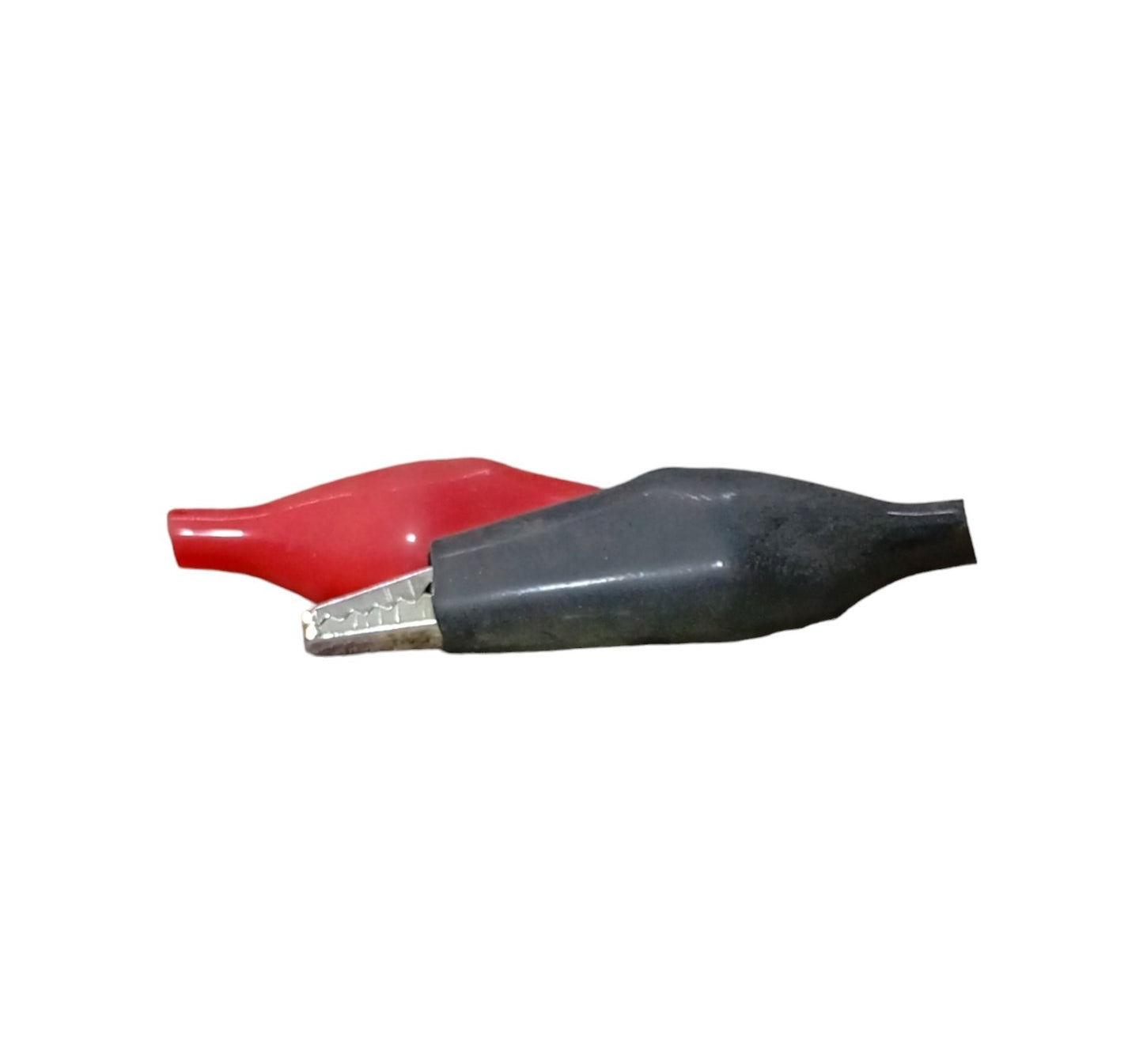 Battery Clips 1 pair (Red & Black) Small and Big sizes