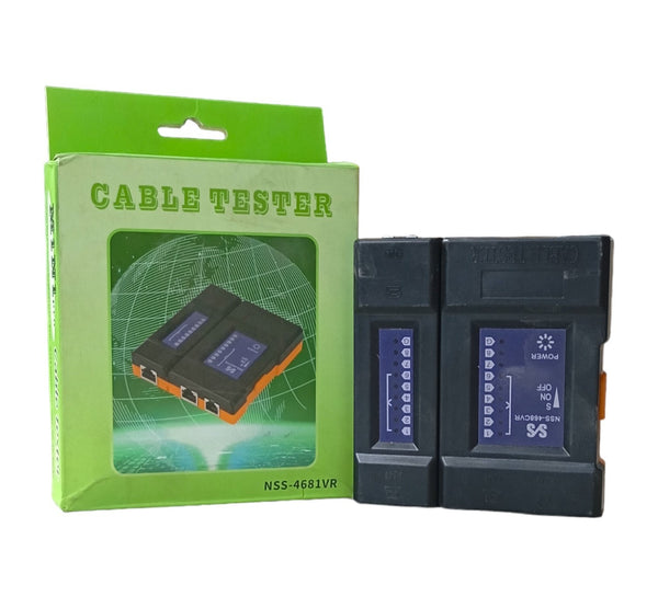 Cat 6 & Telephone Cable Tester - Network/Internet Cable Tester device