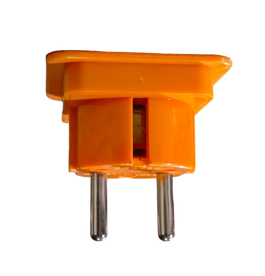 Flat Light Plug to 2 pin Converter (Multi Shu/Plug) Orange