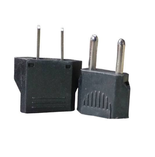 2 pin Converters (Multi Shu) Black-Round to Flat & Flat to Round