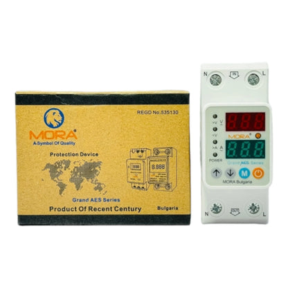 Mora VA Protector by MORA Bulgaria with time delay function 63A (Volt+Ampere)