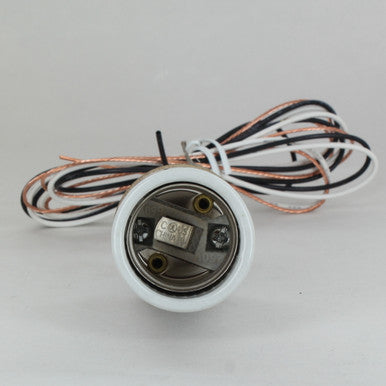 Ceramic Lamp Holder E-14 with Cable & Lamp Holder E-27