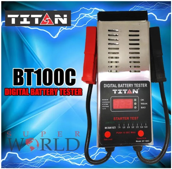 Titan Digital Battery Load Tester BT-100C