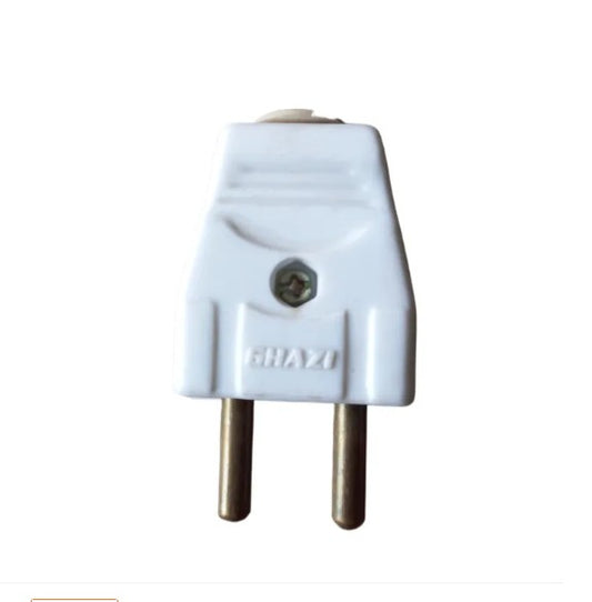 Ghazi 2 pin shu/plug Bakalite -Heavy Duty -pure Copper pins