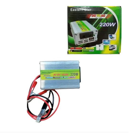 ES 220 DC TO AC MINI INVERTER Eastren Star 12V to 230V