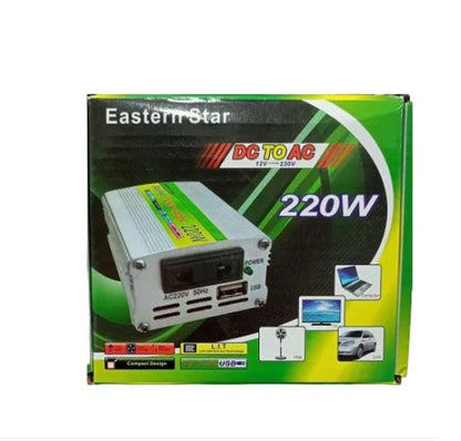 ES 220 DC TO AC MINI INVERTER Eastren Star 12V to 230V