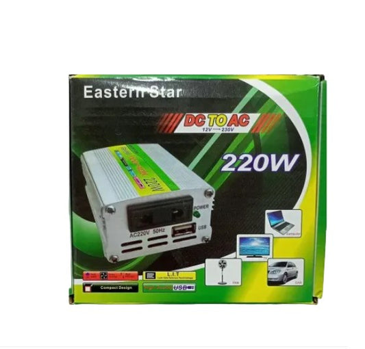 ES 220 DC TO AC MINI INVERTER Eastren Star 12V to 230V