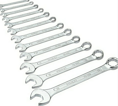 CROME VANADIUM Combination Spanner Set/flat Pana Set